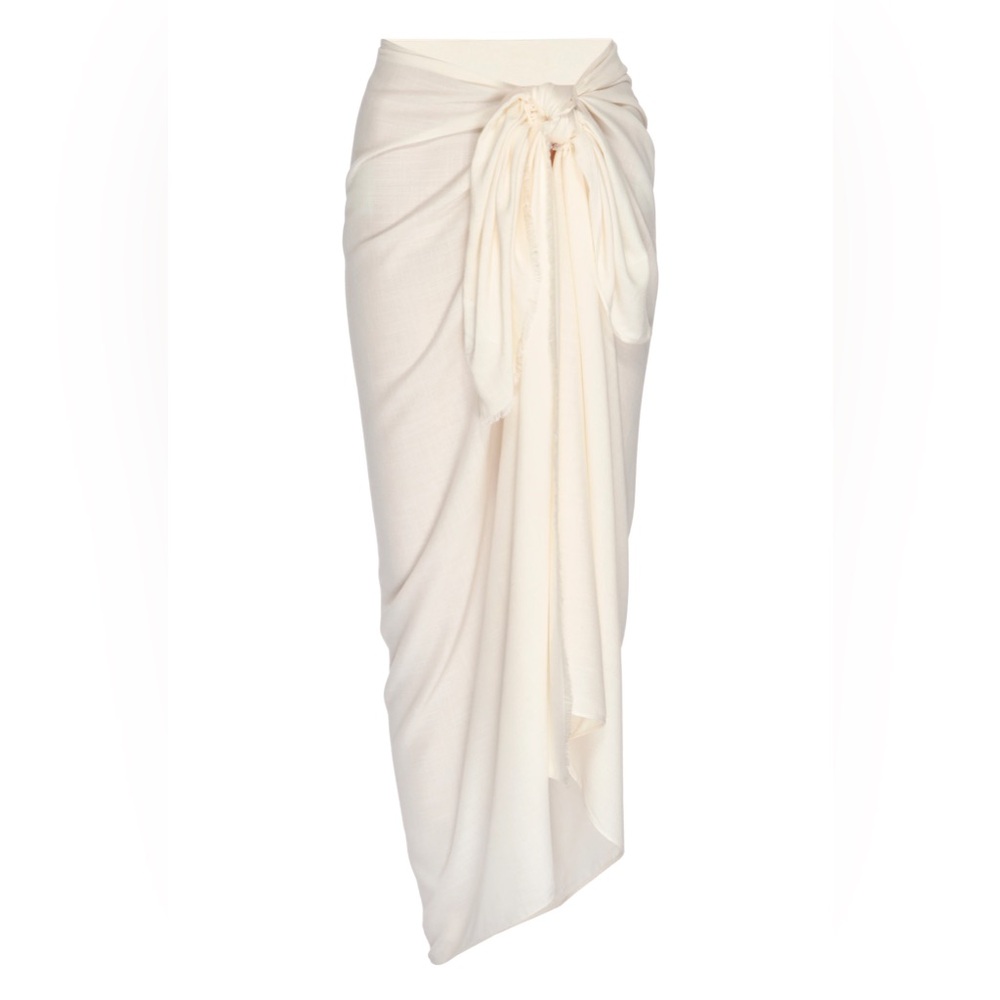MONDAY SWIMWEAR AMALFI SARONG - IVORY